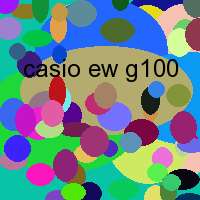 casio ew g100